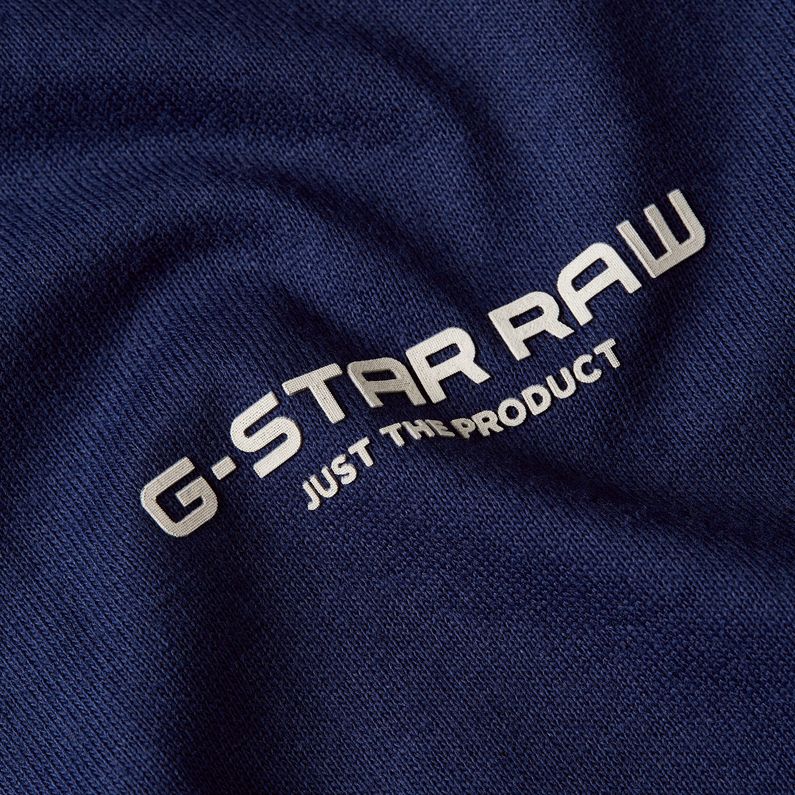 G-STAR Outlet Camiseta Center Chest Boxy Azul oscuro