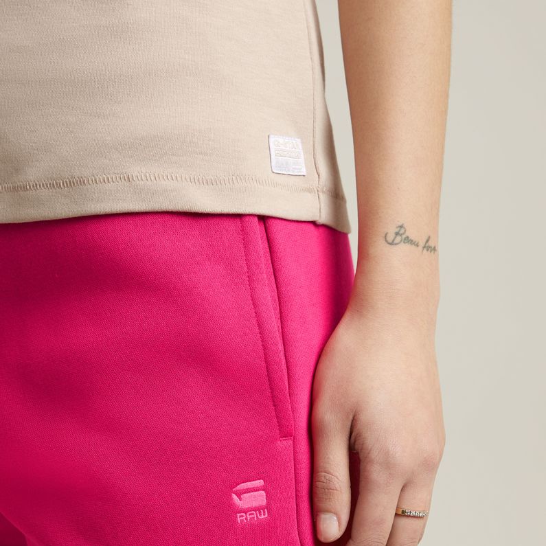 G-STAR Outlet Old Skool Logo Top Pink
