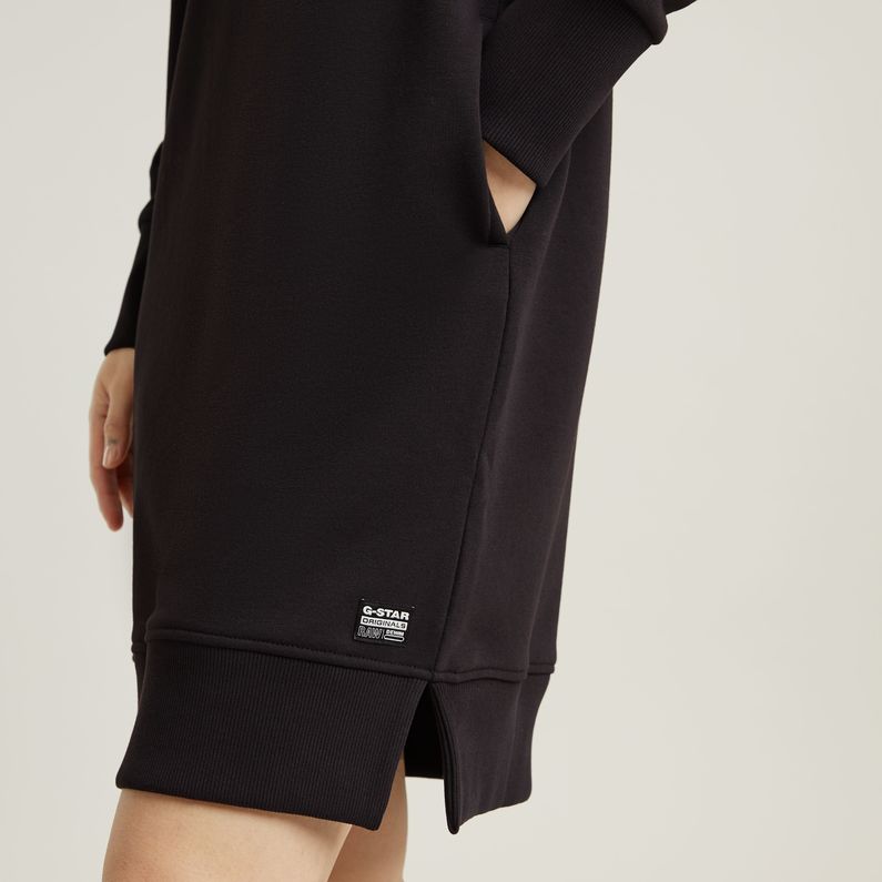 G-STAR Outlet Chroma Graphic Sweater Dress Black
