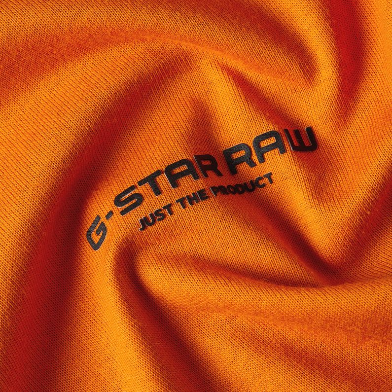 G-STAR Outlet Center Chest Boxy T-Shirt Orange