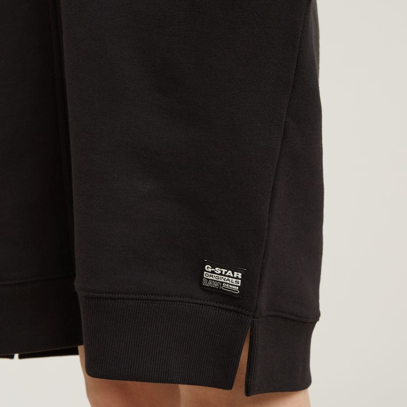 G-STAR Outlet V-Neck Sweater Dress Black