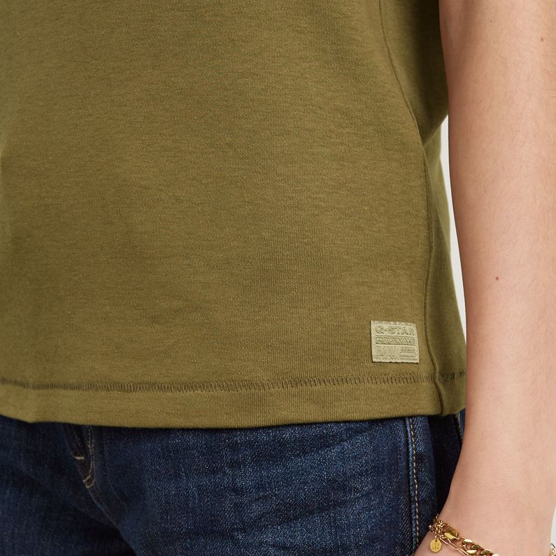 G-STAR Outlet Old Skool Logo Top Green