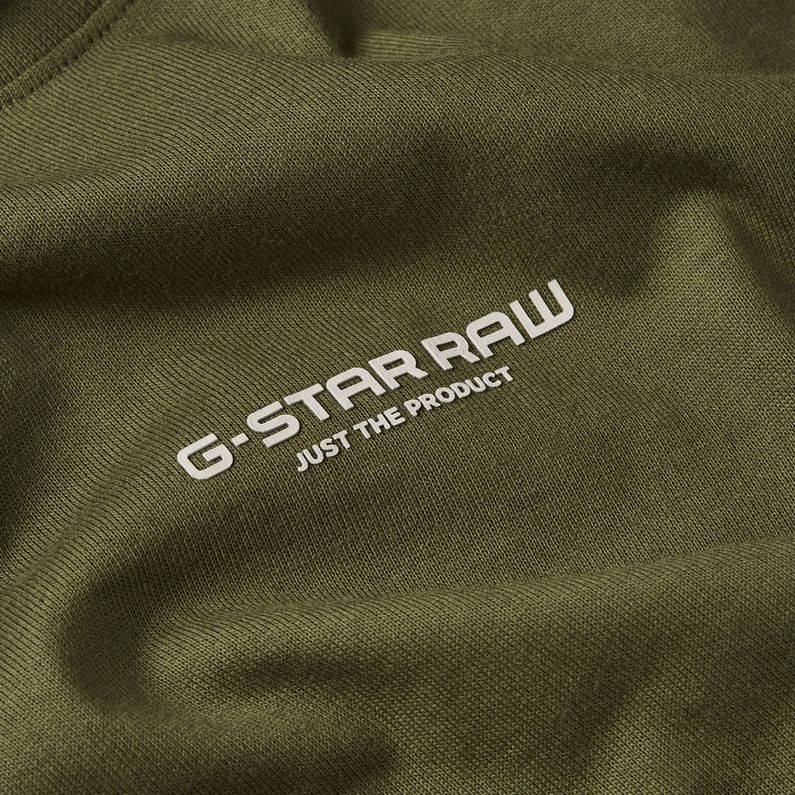 G-STAR Outlet Camiseta Center Chest Boxy Verde