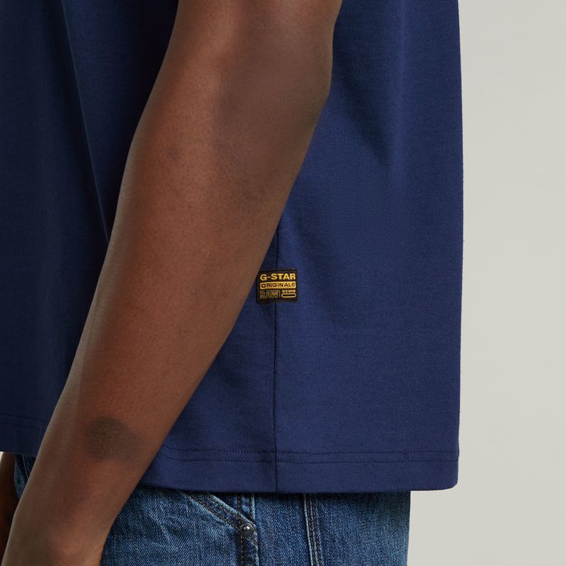G-STAR Outlet Center Chest Boxy T-Shirt Dark blue