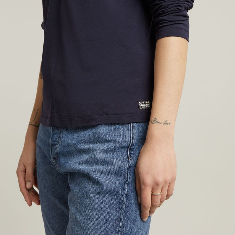 G-STAR Outlet Front Seam Top Dark blue