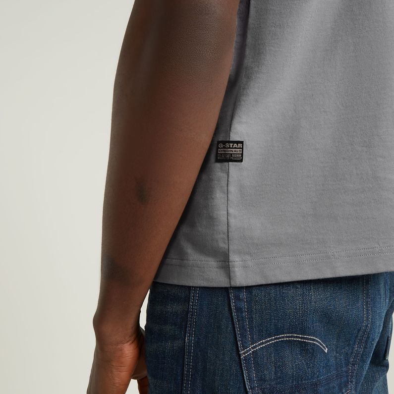 G-STAR Outlet Center Chest Boxy T-Shirt Grey