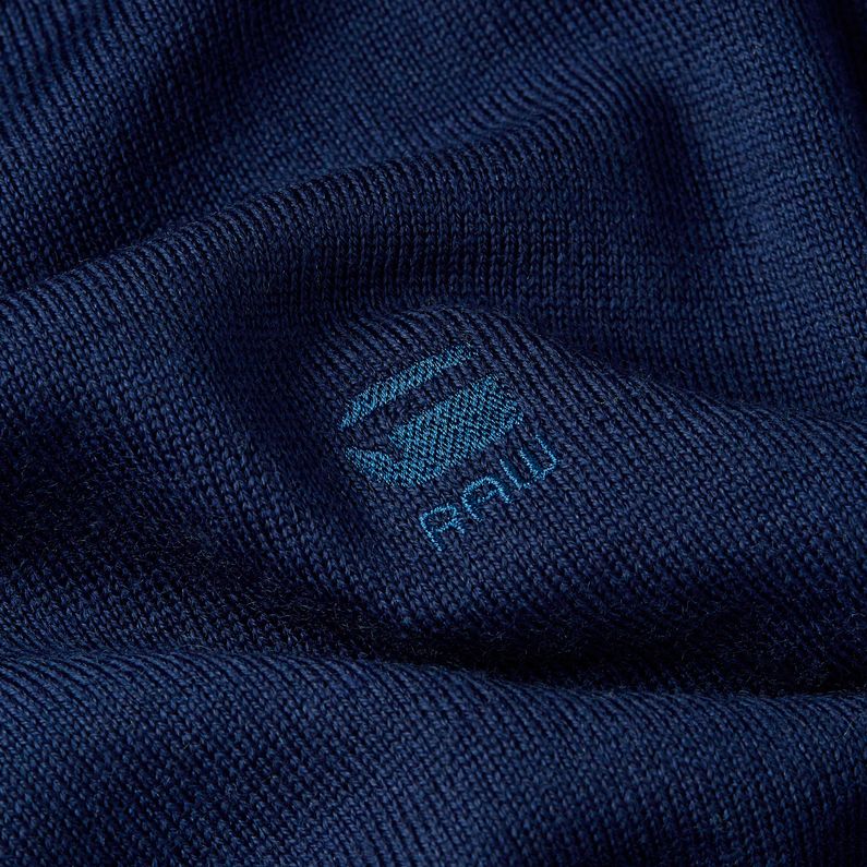 G-STAR Outlet Jersey Premium Core Knitted Azul oscuro