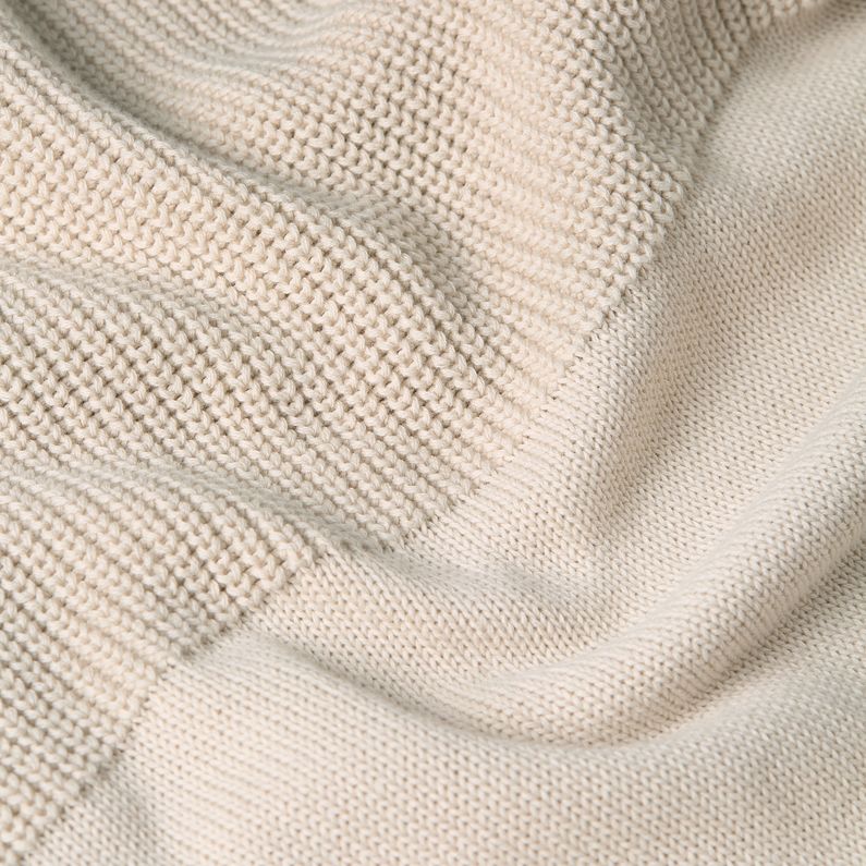 G-STAR Outlet Fisherman Knit White