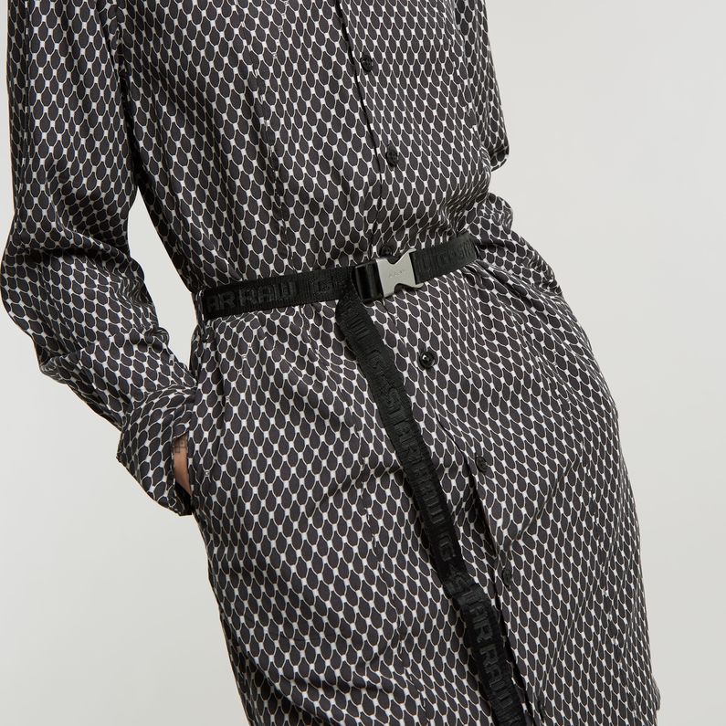 G-STAR Outlet Belted Shirt Dress Multi color
