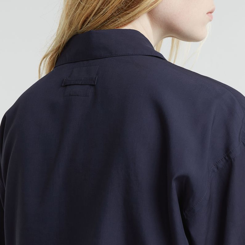G-STAR Outlet Cropped Pocket Shirt Dark blue
