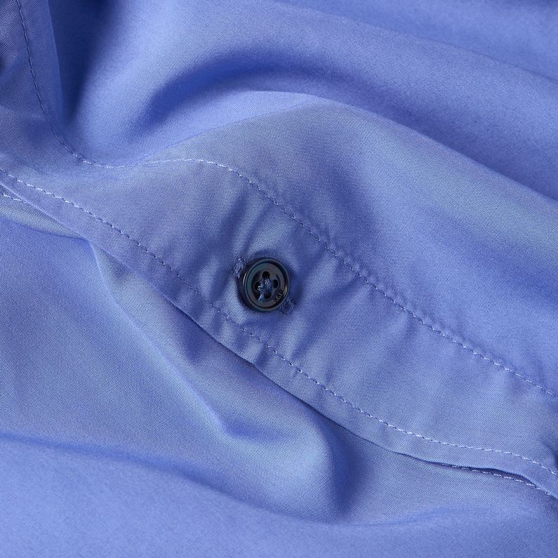 G-STAR Outlet Military Button Down Shirt Medium blue