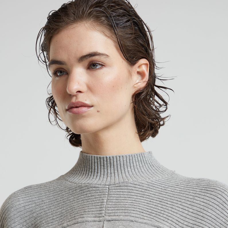 G-STAR Outlet Boxy Mock Jumper Multi color