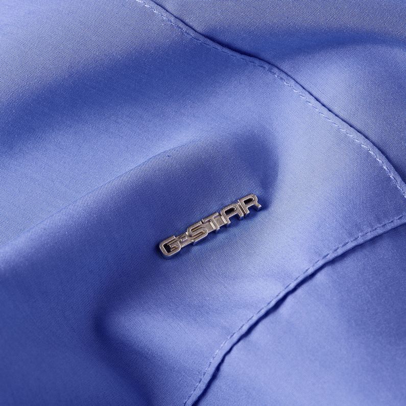 G-STAR Outlet Camisa Boyfriend Pintuck Azul intermedio