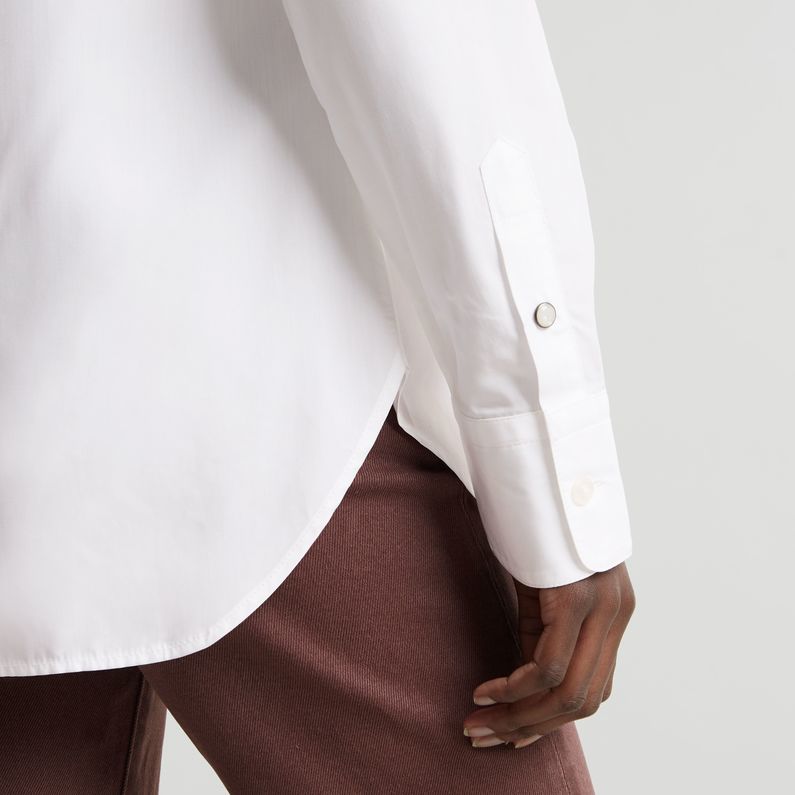 G-STAR Outlet Slim Pocket Shirt White