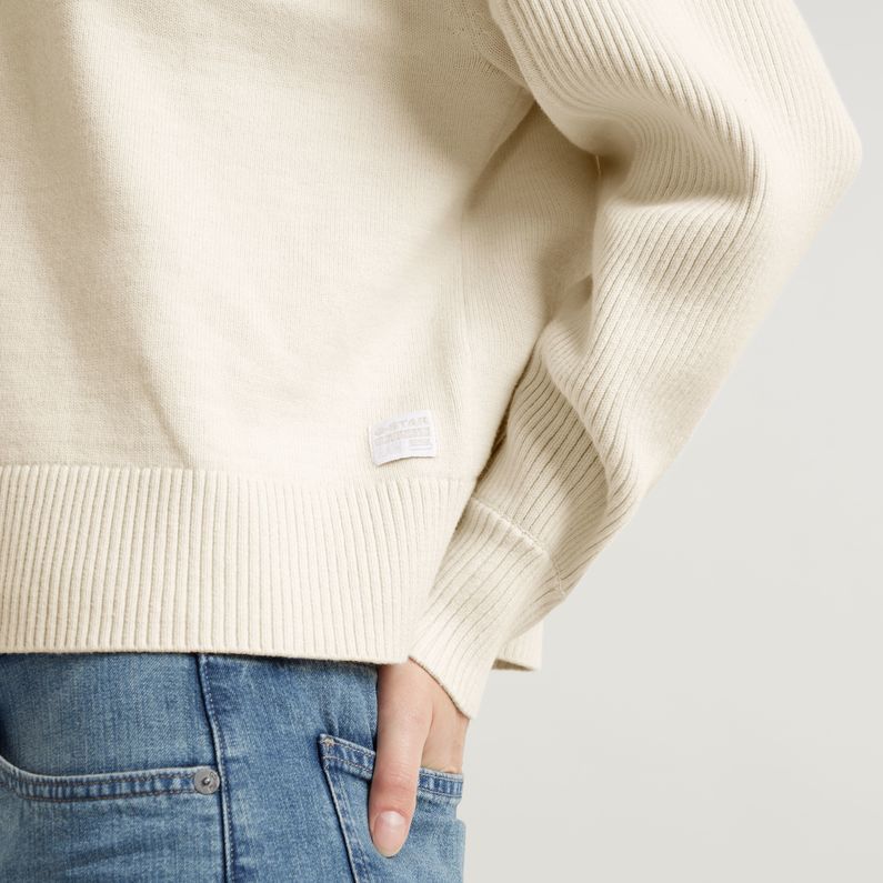 G-STAR Outlet Boxy Mock Jumper Multi color