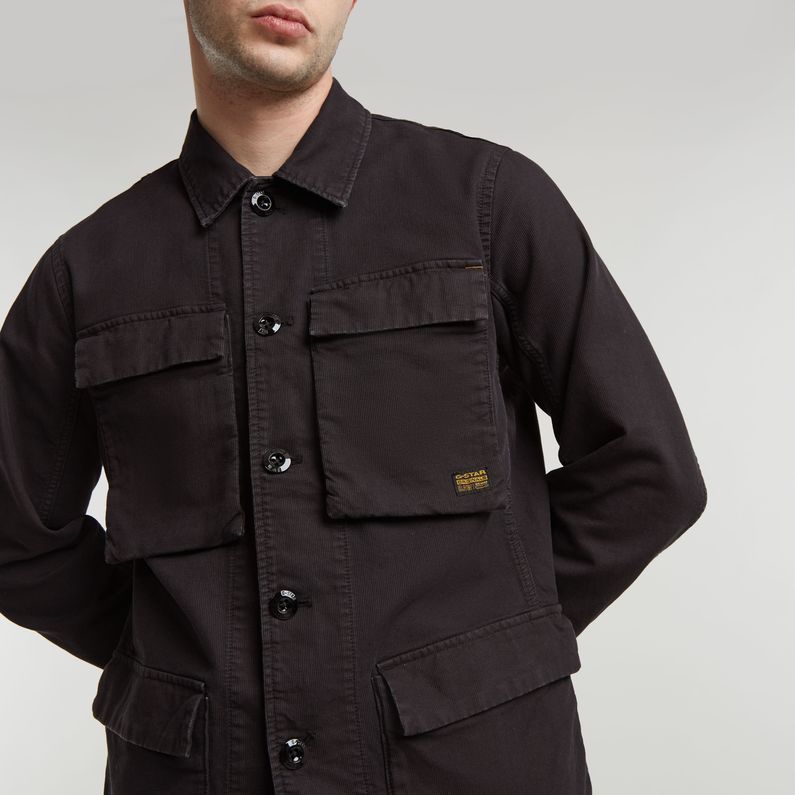G-STAR Outlet 4 Pocket Overshirt Black