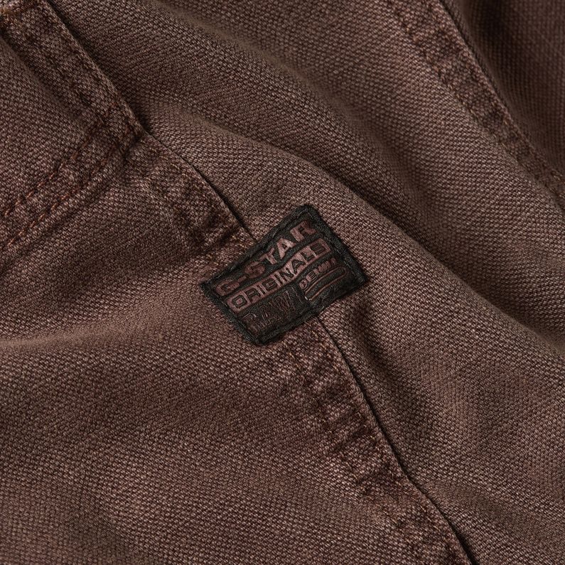 G-STAR Outlet Boxy Fit Sherpa Jacket Brown