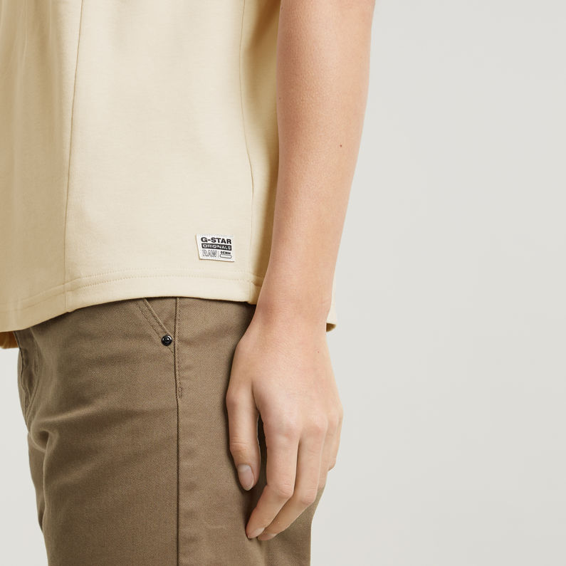 G-STAR Outlet Constructed Loose Top White