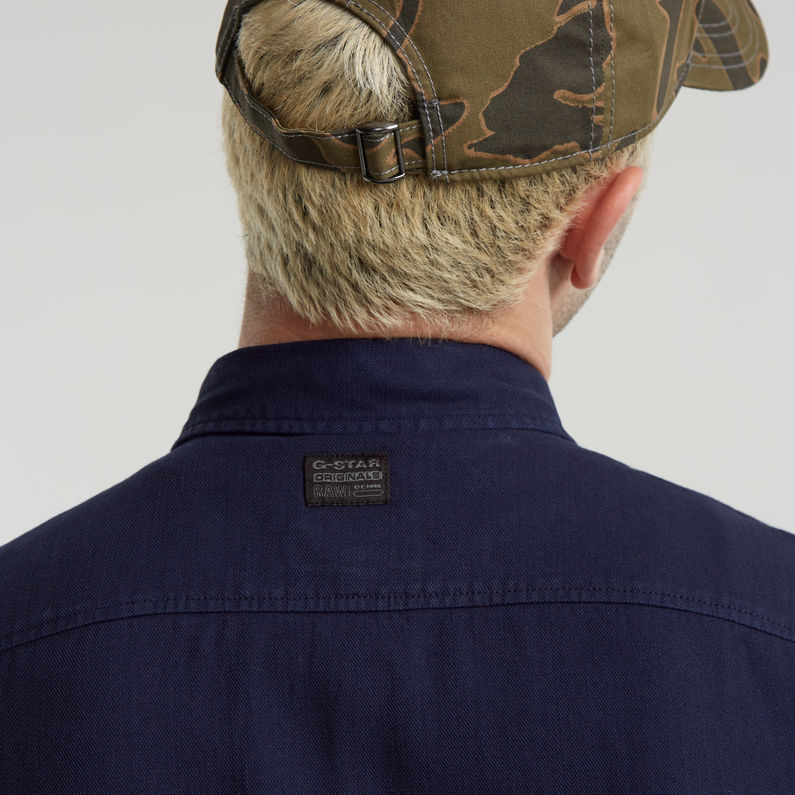 G-STAR Outlet Camisa Marine Slim Azul oscuro
