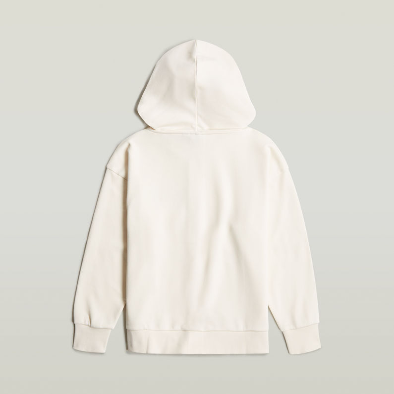 G-STAR Outlet Girls Hoodie Zipp Brushed Beige