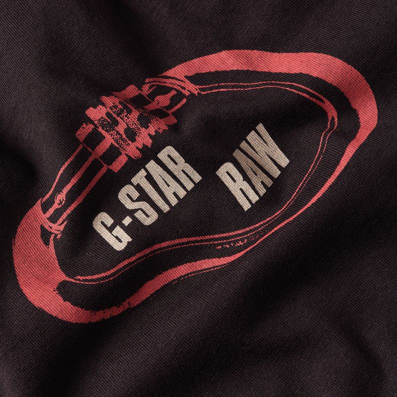 G-STAR Outlet Carabiner Logo T-Shirt Black