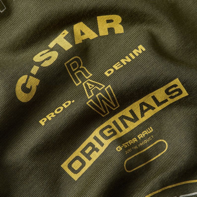 G-STAR Outlet Multi Originals T-Shirt Green