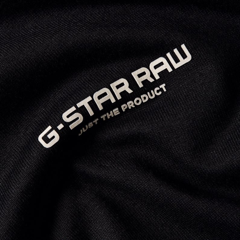 G-STAR Outlet Camiseta Center Chest Boxy Negro