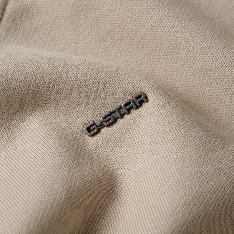 G-STAR Outlet Sudadera Sleeve Construction Beige