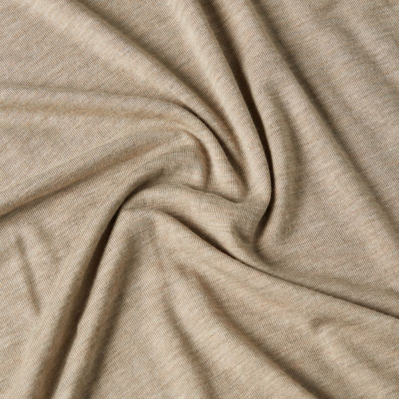 G-STAR Outlet Top Saddle Sleeve Boxy Beige