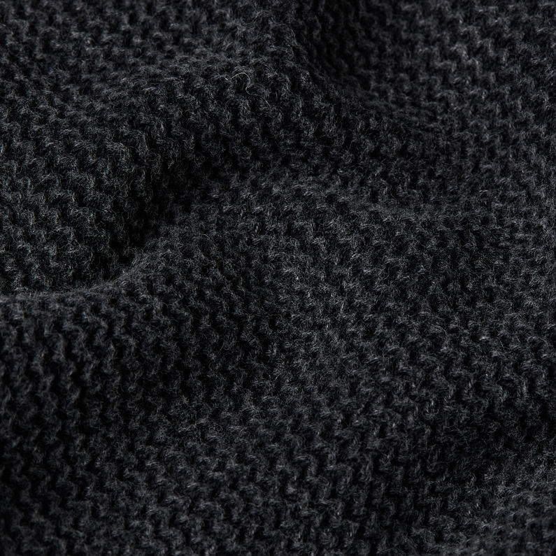 G-STAR Outlet Serrated Full Zip Knitted Cardigan Dark blue