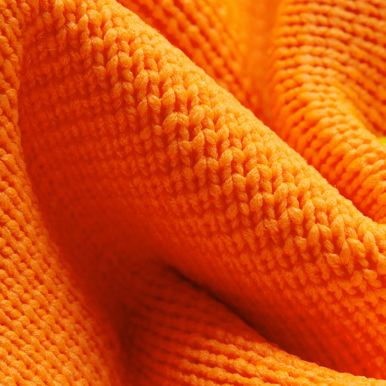G-STAR Outlet Cuello redondo recortado unisex WVB Naranja