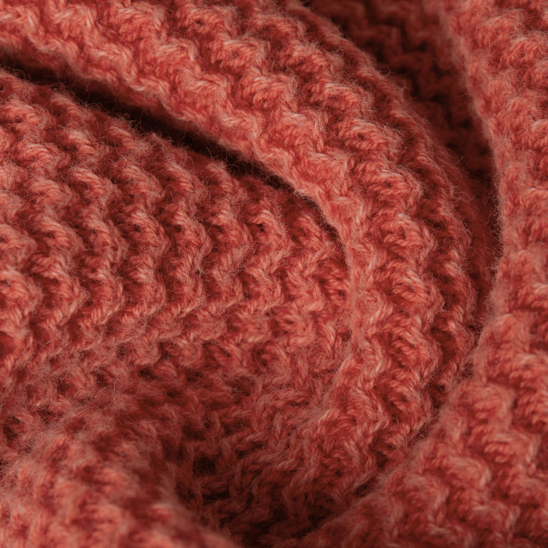 G-STAR Outlet Serrated Knitted Sweater Red