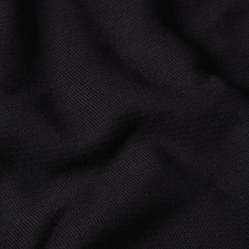 G-STAR Outlet Woven Mix Relaxed Sweater Black