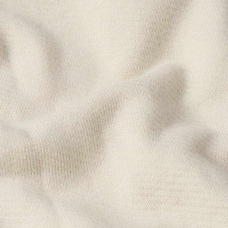 G-STAR Outlet Sudadera Woven Mix Relaxed Blanco