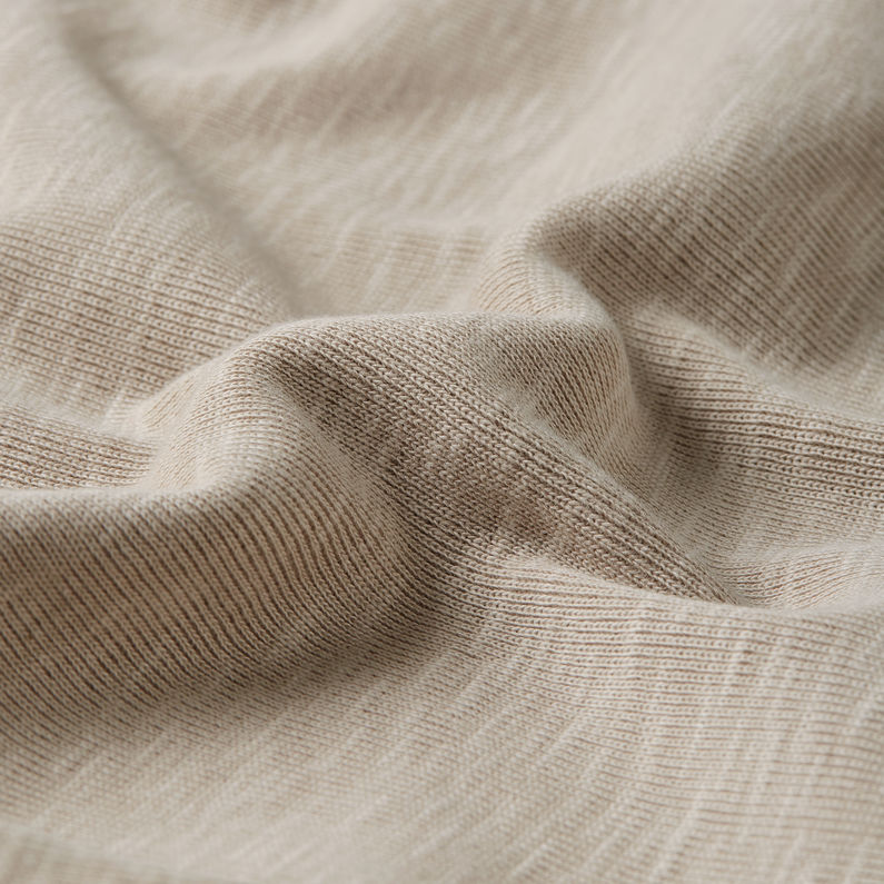 G-STAR Outlet Top Micro Placket Slim Beige