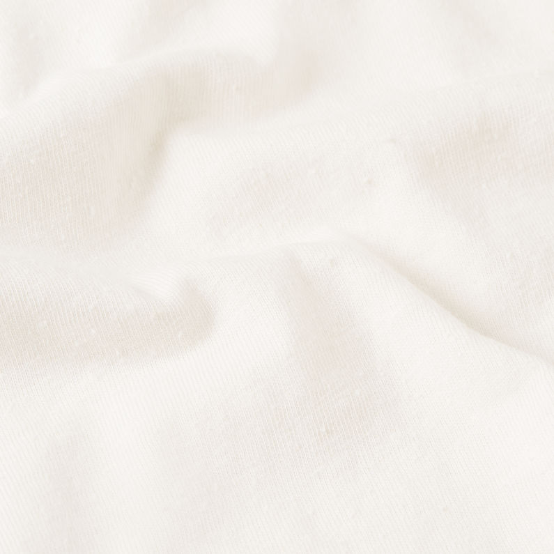 G-STAR Outlet Top Corset ajustado Blanco