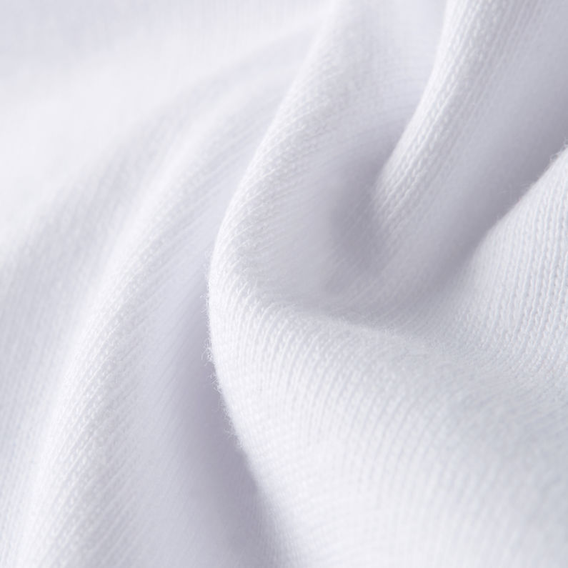 G-STAR Outlet Camiseta Burger Box Rain Loose Blanco