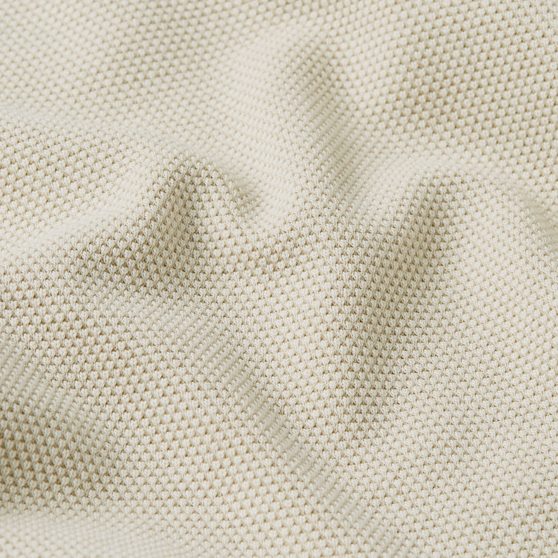 G-STAR Outlet Sudadera Overdyed Half Zip Tweeter Beige