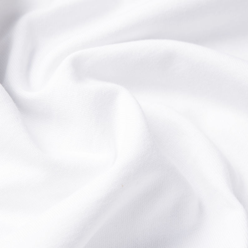 G-STAR Outlet Barcode Back Graphic Loose T-Shirt White