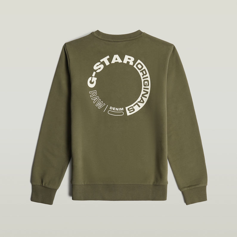 G-STAR Outlet Suéter Unbrushed para Niños Verde