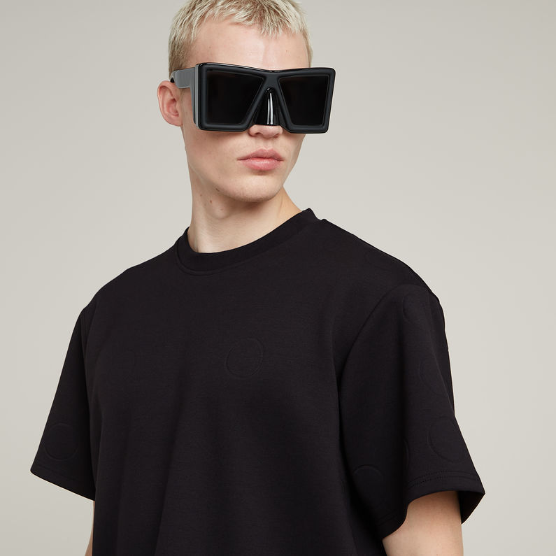 G-STAR Outlet Camiseta Unisex WVB Boxy Negro