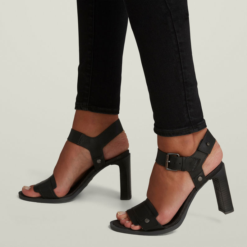 G-STAR Outlet Lynn Super Skinny Jeans Black