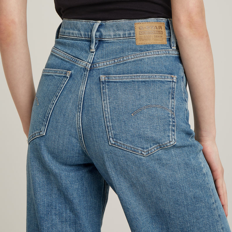 G-STAR Outlet Deck 2.0 High Loose Jeans Medium blue