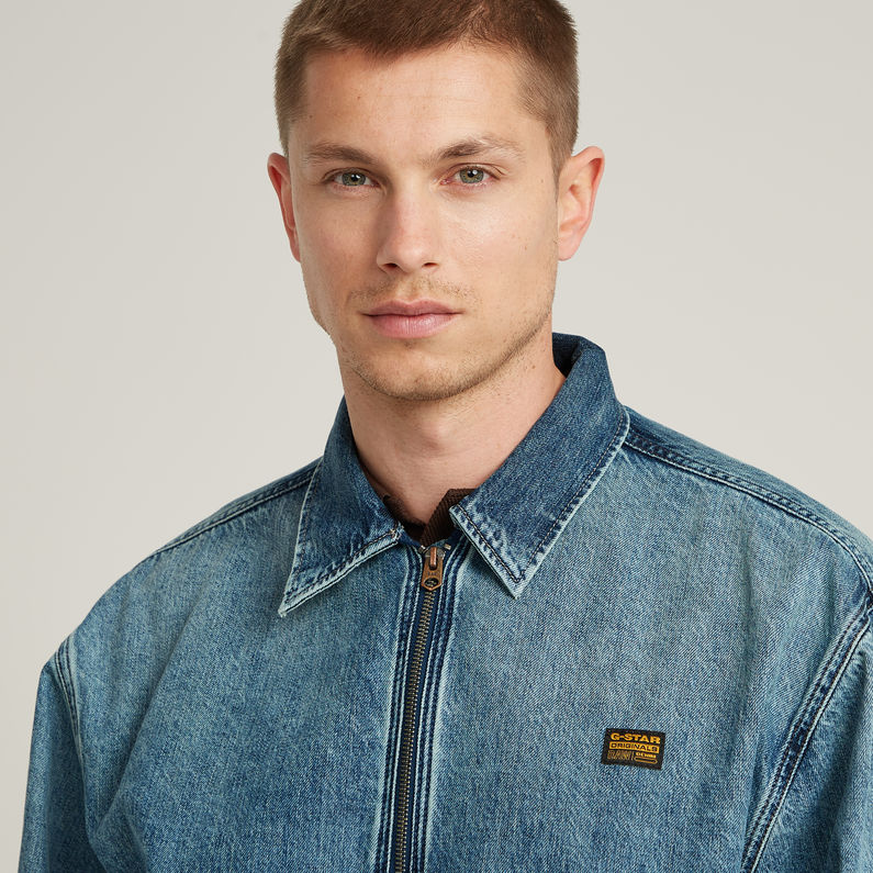 G-STAR Outlet Coach Long Pocket Jacket Medium blue