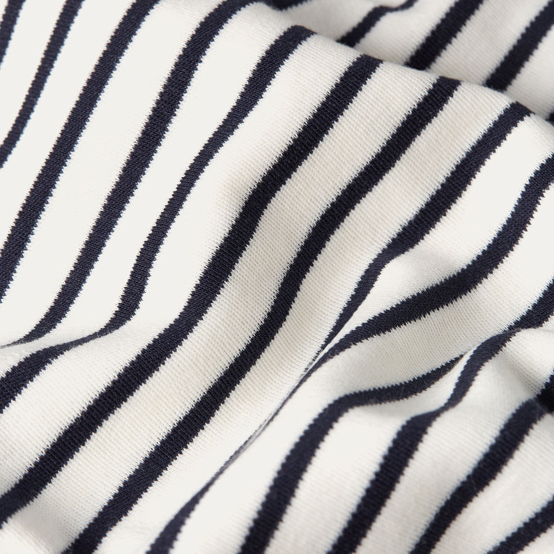 G-STAR Outlet Seam Detail Stripe Loose Top Multi color