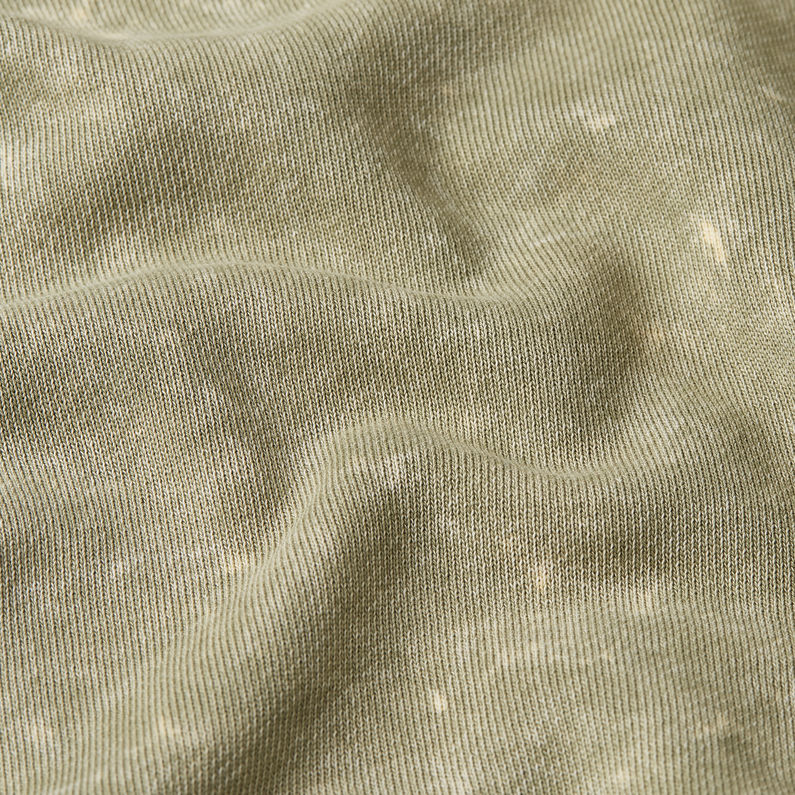 G-STAR Outlet Sudadera Con Capucha Washed Embossed Oversized Verde