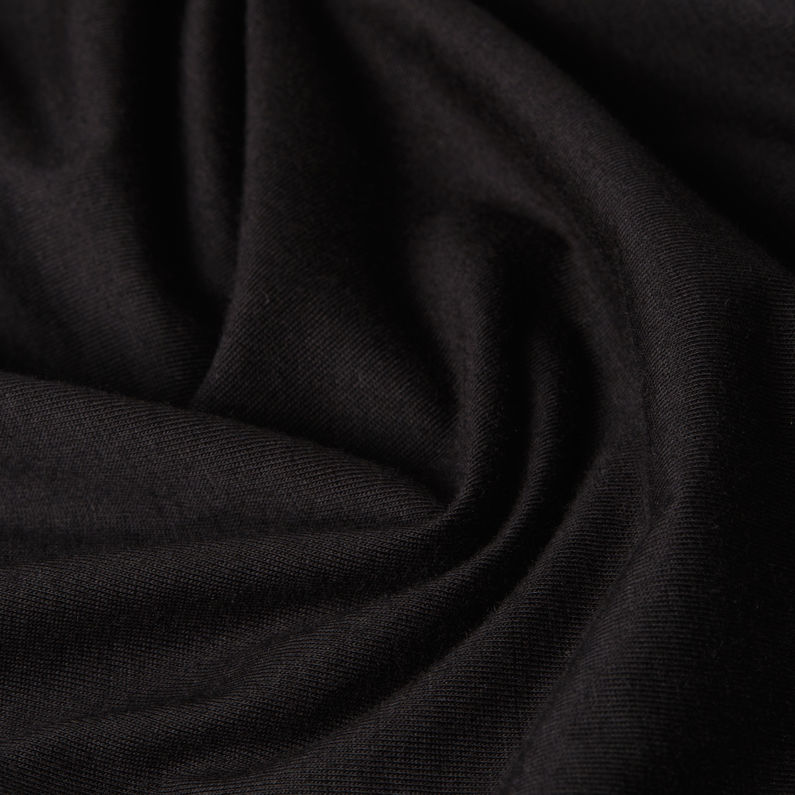 G-STAR Outlet Camiseta Text Chest Negro