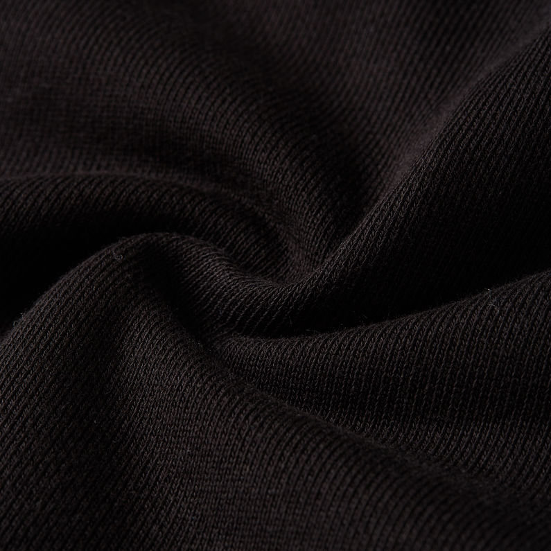 G-STAR Outlet Sudadera Substance Back Graphic Relaxed Negro