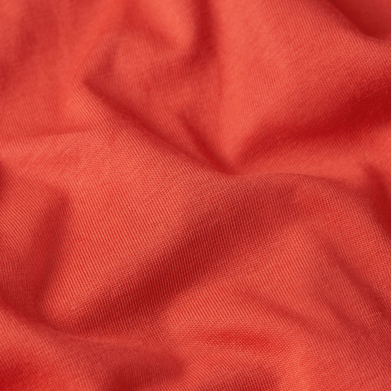 G-STAR Outlet Center Chest Boxy T-Shirt Red