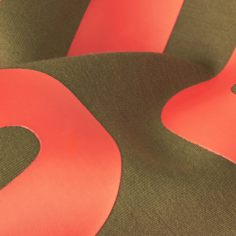 G-STAR Outlet Camiseta Unisex WVB Boxy Verde